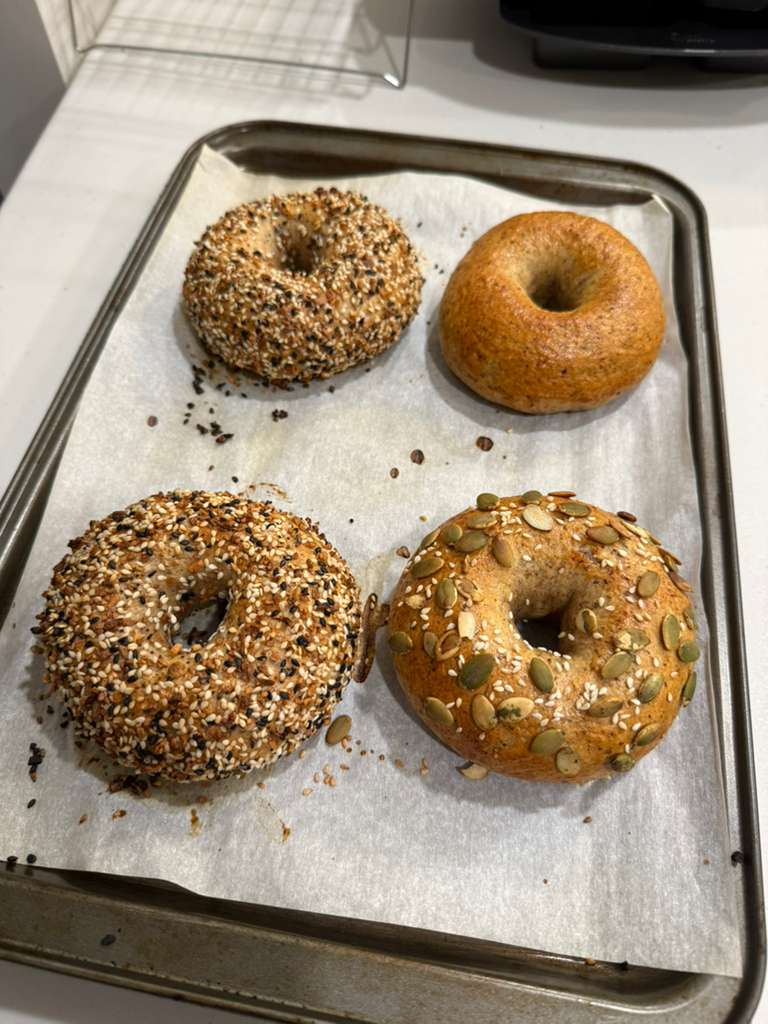 Whole Wheat Protein & Fiber Bagels — fresh-baked by Lay's Kitchen, Pittsburgh PA
